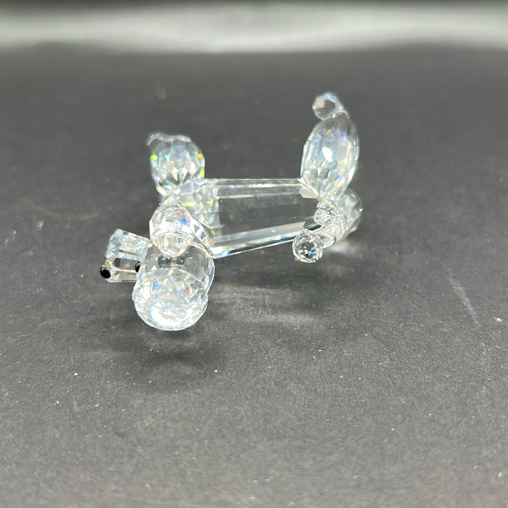 Swarovski Silver Crystal Poodle Dog. Perfect! - Picture 7 of 8